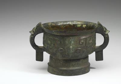 图片[3]-Gui food container with animal-mask pattern, Western Zhou period (1046-771 BCE)-China Archive